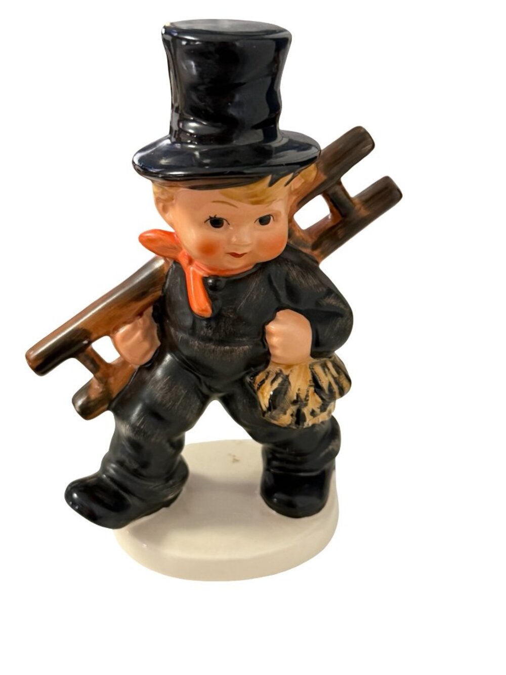 Vintage Goebel Chimney Sweep Figurine West Germany Lucky Sweep Boy Porcelain Fig
